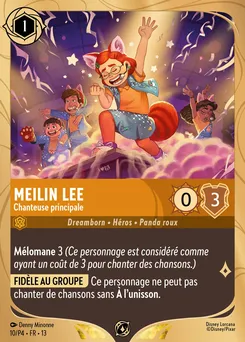 Meilin Lee - Chanteuse principale 10/P4 — Attack of the Vine!