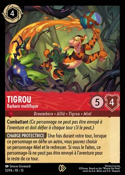 Tigrou - Barbare mellifique 12/P4 — Attack of the Vine!