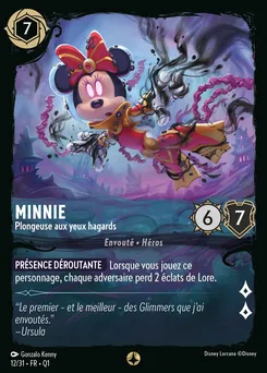 Minnie - Plongeuse aux yeux hagards 12/31 — Illumineer's Quest: Deep Trouble