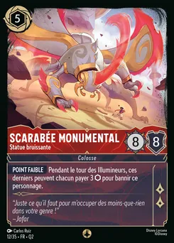 Scarabée monumental - Statue bruissante 12/35 — Illumineer's Quest: Palace Heist