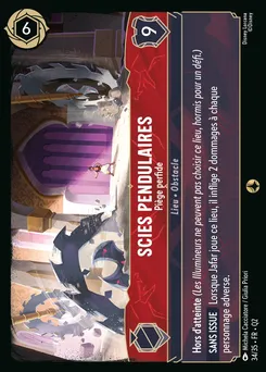 Scies pendulaires - Piège perfide 34/35 — Illumineer's Quest: Palace Heist