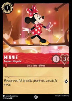 Minnie - Toujours élégante 116/204 — The First Chapter