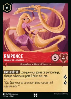 Raiponce - Lançant sa chevelure 121/204 — The First Chapter