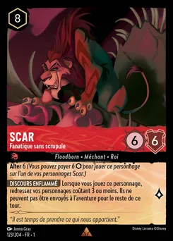 Scar - Fanatique sans scrupule 123/204 — The First Chapter
