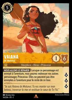 Vaiana - de Motunui 14/204 — The First Chapter