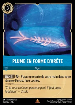 Plume en forme d'arête 168/204 — The First Chapter