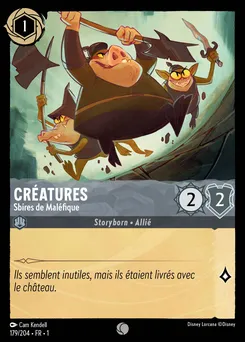 Créatures - Sbires de Maléfique 179/204 — The First Chapter