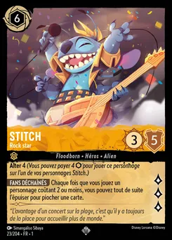 Stitch - Rock star 23/204 — The First Chapter