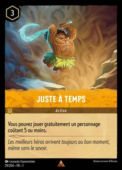 Juste à temps 29/204 — The First Chapter