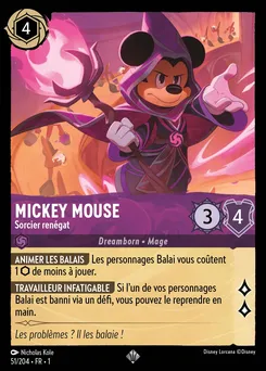 Mickey Mouse - Sorcier renégat 51/204 — The First Chapter