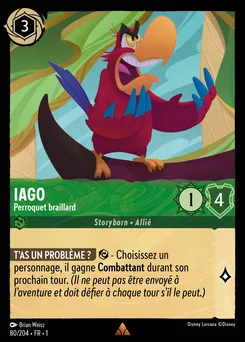 Iago - Perroquet braillard 80/204 — The First Chapter