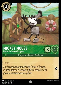 Mickey Mouse - Pilote de bateau à vapeur 89/204 — The First Chapter