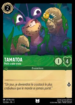 Tamatoa - Petit crabe triste 92/204 — The First Chapter