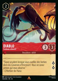 Diablo - Corbeau attentif 103/204 — Whispers in the Well