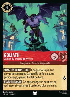 Goliath - Gardien du château de Wyvern 119/204 — Whispers in the Well