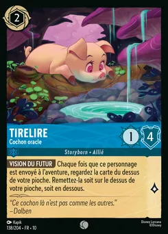 Tirelire - Cochon oracle 138/204 — Whispers in the Well
