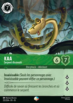 Kaa - Serpent dissimulé 212/204 — Whispers in the Well