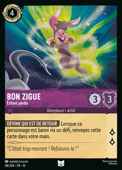 Bon Zigue - Enfant perdu 48/204 — Whispers in the Well