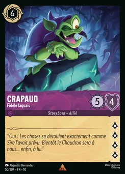 Crapaud - Fidèle laquais 50/204 — Whispers in the Well