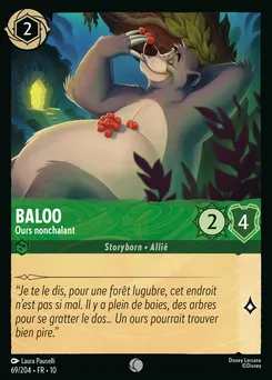 Baloo - Ours nonchalant 69/204 — Whispers in the Well