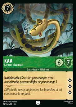 Kaa - Serpent dissimulé 79/204 — Whispers in the Well