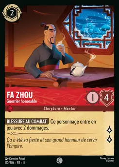 Fa Zhou - Guerrier honorable 110/204 — Winterspell