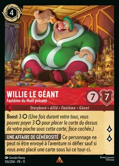 Willie le géant - Fantôme du Noël présent 126/204 — Winterspell