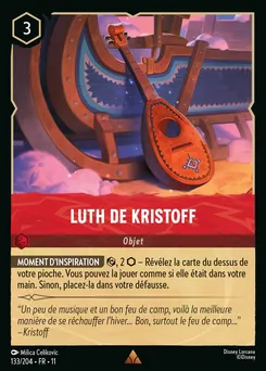 Luth de Kristoff 133/204 — Winterspell