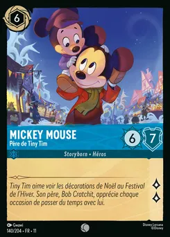 Mickey Mouse - Père de Tiny Tim 140/204 — Winterspell