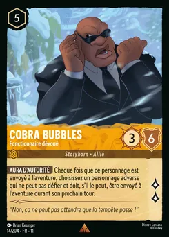 Cobra Bubbles - Fonctionnaire dévoué 14/204 — Winterspell