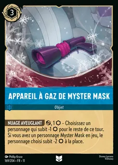 Appareil à gaz de Myster Mask 169/204 — Winterspell