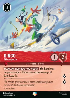 Dingo - Skieur gauche 216/204 — Winterspell
