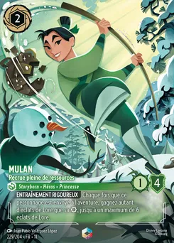 Mulan - Recrue pleine de ressources 229/204 — Winterspell