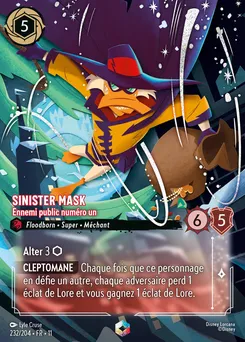 Sinister Mask - Ennemi public numéro un 232/204 — Winterspell