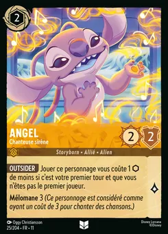 Angel - Chanteuse sirène 25/204 — Winterspell