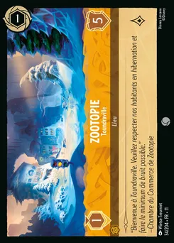 Zootopie - Toundraville 34/204 — Winterspell
