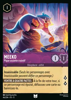 Meeko - Pique-assiette craintif 46/204 — Winterspell
