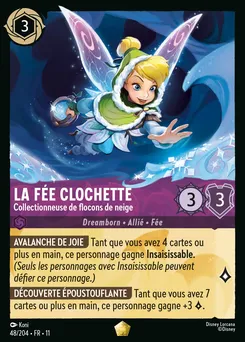 La Fée Clochette - Collectionneuse de flocons de neige 48/204 — Winterspell