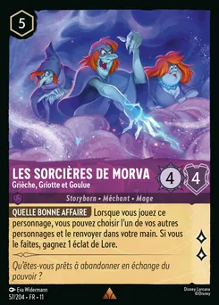 Les sorcières de Morva - Grièche, Griotte et Goulue 57/204 — Winterspell