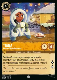 Tiana - Réchauffée et heureuse 5/204 — Winterspell