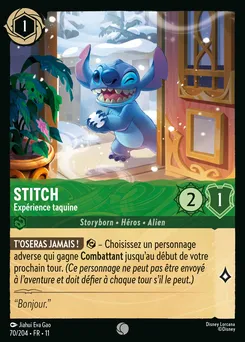 Stitch - Expérience taquine 70/204 — Winterspell