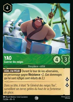 Yao - Guerrier des neiges 73/204 — Winterspell