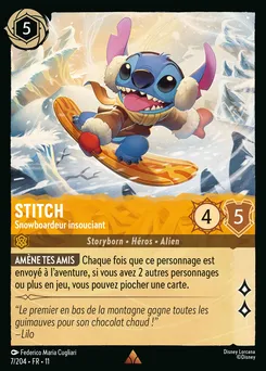 Stitch - Snowboardeur insouciant 7/204 — Winterspell