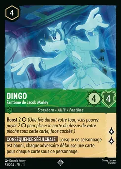 Dingo - Fantôme de Jacob Marley 83/204 — Winterspell