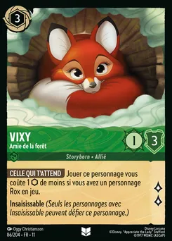Vixy - Amie de la forêt 86/204 — Winterspell