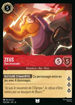 Zeus - Dieu intraitable 109/204 — Wilds Unknown