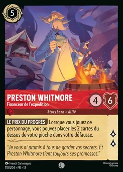 Preston Whitmore - Financeur de l'expédition 110/204 — Wilds Unknown