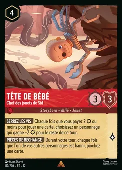 Tête de bébé - Chef des jouets de Sid 119/204 — Wilds Unknown