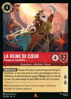 La Reine de Cœur - Voyageuse impatiente 122/204 — Wilds Unknown