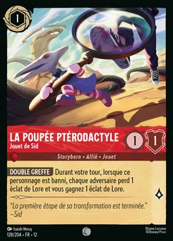 La poupée ptérodactyle - Jouet de Sid 128/204 — Wilds Unknown